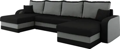 Produktbild von MIRJAN24 Ecksofa Kris U Lux, Stilvoll Eckcouch mit Bettkasten und Schlaffunktion, Schlafsofa (Manila 18 + Manila 16)