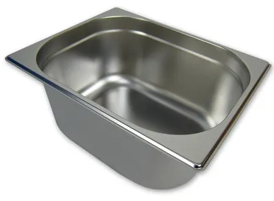 Produktbild von GN 1/2 Gastronormbehälter GN-Behälter Edelstahl 9,5 Liter Tiefe 150mm