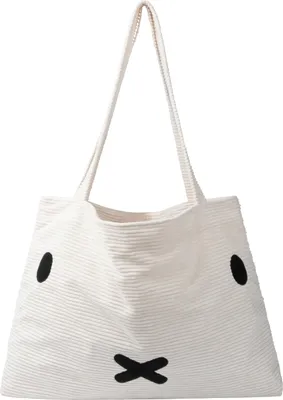 Produktbild von Nijntje & Miffy XL Tasche Shopper Bon Ton Toys Cordury Cord 60 x 40cm