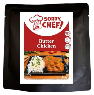 Obrázek produktu pro Sorry Chef Butter chicken, hotové jídlo 300 g