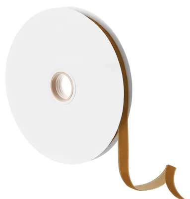 Samtband Braun 10 mm x 18,28 m für Deko & Basteln