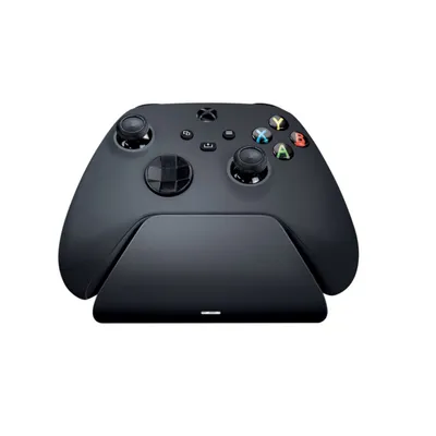 Produktbild von Razer Universal-Schnellladestation für Xbox Controller (Schnellladung, Universelle Kompatibilität für Neue und Alte Controller, Magnetkontakt-System) Schwarz
