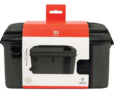 Immagine prodotto di Custodia 2-in-1 - TURTLE BEACH - PlayTrek - Per Nintendo Switch 2 - Grigio antracite