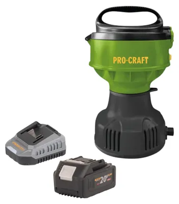 Produktbild von Procraft CPN22bb Akku Schwimmpumpe 20 V 3200 l/h + 1x Akku 4,0 Ah + Ladegerät
