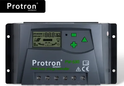 Produktbild von Protron PWM Solar Laderegler für Solarpanel 12V / 24V - 30A