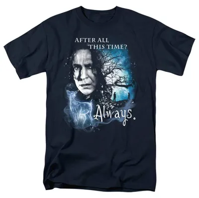 Produktbild von Harry Potter - "After All This Time Always" T-Shirt für Herren/Damen Uni TV36504 (5XL) (Marine)