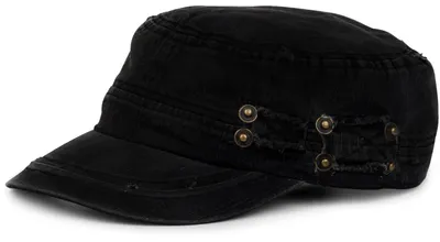Immagine prodotto di styleBREAKER berretto militare unisex in look vintage distrutto | berretto militare regolabile in cotone | berretto con visiera in look per uomini e donne
