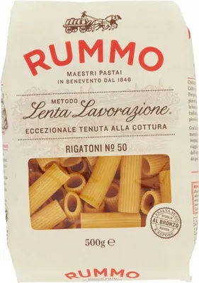 Zdjęcie produktu dla Makaron Rigatoni n. 50 500g - Rummo