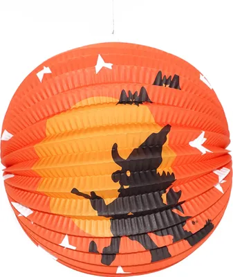 Produktbild von Oranger Lampion (Hexe) Rodermund