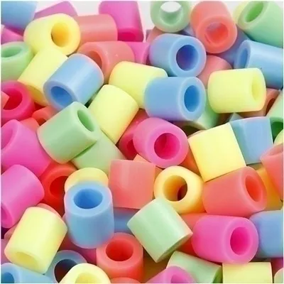 Zdjęcie produktu dla Nabbi Nabbi Żelazne koraliki Jumbo Neon 550 sztuk