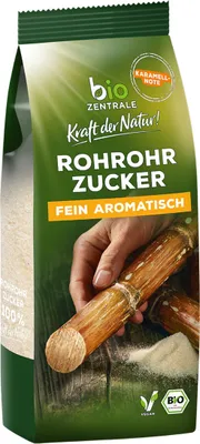 Obrázek produktu pro surový třtinový cukr jemný nerafinovaný zlatožlutý sladký a všestranný 500g
