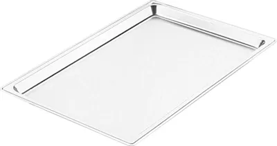 Image de RIEBER  GN-Einschubblech 2/1 18/10 Edelstahl, 650 x 530 mm, Tiefe: 20 mm