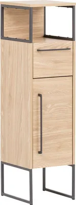 Produktbild von Unterschrank Möbelpartner Limone BxHxT 30.4x112.5x33.1 cm eiche hell