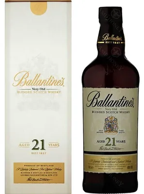 Immagine prodotto di Ballantine's 21 Anni, 0,7 l, Miscela, Scozia, 21 anni, Bottiglia di vetro, Dumbarton