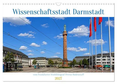 Produktbild von Wissenschaftsstadt Darmstadt (Wandkalender 2027 DIN A3 quer), CALVENDO Monatskalender