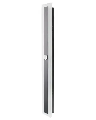 Produktbild von BELIANI Außenwandleuchte LED Schwarz Metall 80 cm mit Bewegungsmelder Modern Rechteckig Beleuchtung für Außen Draußen Terrasse Balkon Ausstattung