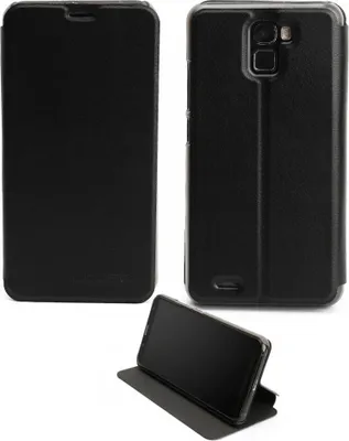 Produktbild von Flip Stand Kunstleder Full Body Case für Oukitel K5000 - Weiß