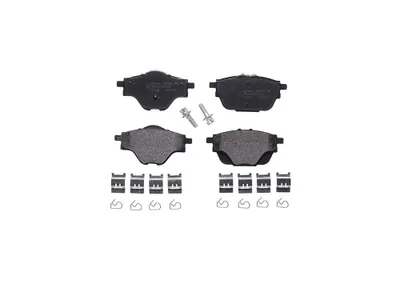 Produktbild von Bremsbelagsatz Scheibenbremse 17 mm BREMBO für u.a. PEUGEOT 3008