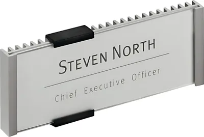 Produktbild von DURABLE Türschild INFO SIGN 149x52,5 mm, 480023 silber