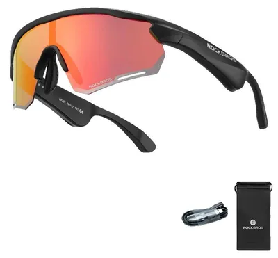Obrázek produktu pro Cyklistické brýle, Bluetooth V5.2, polarizované skla, SP2512 polarizované