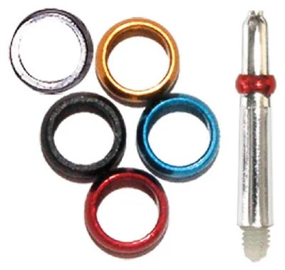 Produktbild von BULL'S Shaft Aluminiumring - schwarz -- 1 Satz
