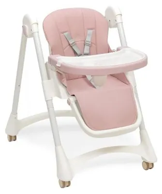 Image de Interbaby Chaise Haute evolutive Rose