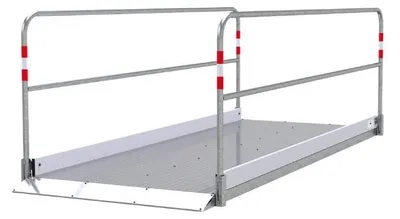Produktbild von Grabenbrücke aus Aluminium 1,20 m breit