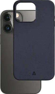 Produktbild von alkaya. iPhone 15 Pro Schutzhülle kompatibel mit Magsafe Fine Woven, Handyhülle, Silikonhülle - Schwarz