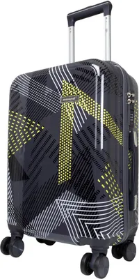 A studio shot of a suitcase.