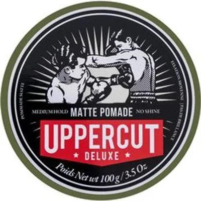 Obrázok produktu pre Uppercut Deluxe Matte Pomade, Vosk na vlasy, 100 g, Muži, Všetky typy vlasy, Hrniec, Fixačný