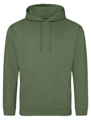 Produktbild von Awdis - "College" Kapuzenpullover für Herren/Damen Uni LT2029 (S) (Erdgrün)