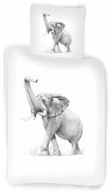Productafbeelding van Sweet home Dekbedovertrek Olifant - 100 x 140 cm