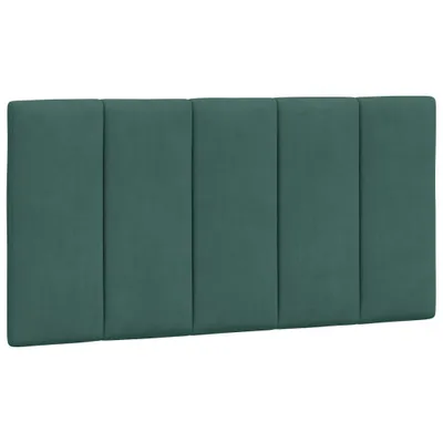 Obrázok produktu pre Vankúš na čelo postele Hanko tmavozelený 100 cm zamat