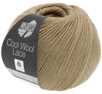 Produktbild von Lana Grossa Cool Wool Lace 041 Nougat 50g