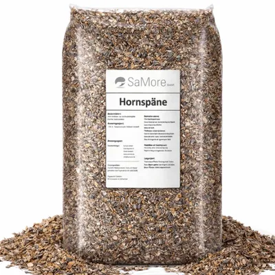 Produktbild von 25 kg Hornspäne Naturdünger für Obst und Gemüse