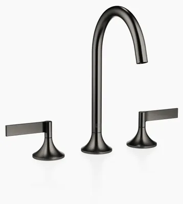 Produktbild von Dornb Waschtisch-Dreilochbatterie VAIA Ausl 168mm m AG dark platinum matt