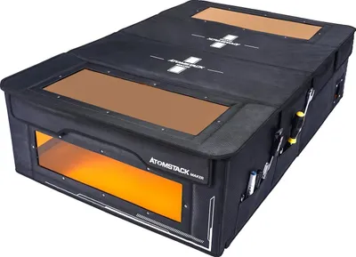 Zdjęcie produktu dla Obudowa grawerowana laserowo, 1170 x 730 x 310 mm, 12 V 3 A, wentylator wyciągowy 7500 obr