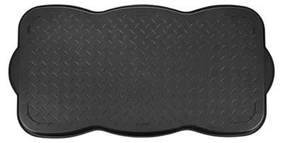 Productafbeelding van Trizand 28258 Afdruipmat voor schoenen, 76 x 38 cm, zwart