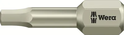 Produktbild von WERA - Innensechskant Bits 3840/1 TS  1/8" x 25 - 05071062001