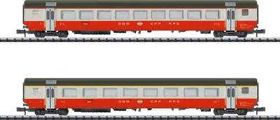 Image de Minitrix 18721 Coffret de voitures de grandes lignes "Swiss Express" 2ème partie