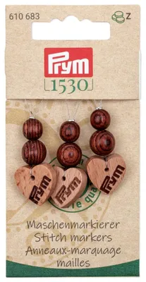 Produktbild von Prym - Maschenmarkierer Holz