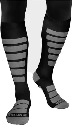 Produktbild von Siroko Aoraki Socken Schwarz EU 36-39 Herren,Damen Schwarz EU 36-39
