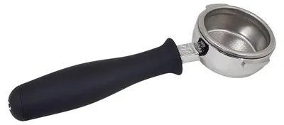 Siebträger bodenlos, schwarz, 1 Stück, für Espressomaschinen