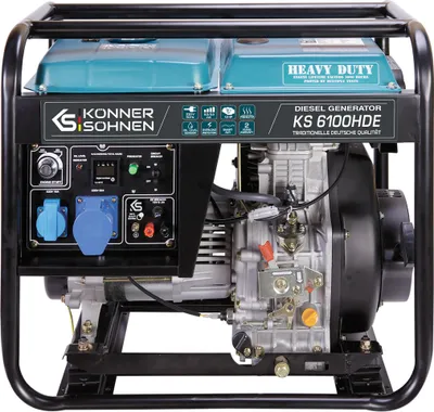 Image de Groupe électrogène diesel Könner&Söhne KS 6100HDE EURO V Groupe électrogène diesel