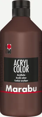 Zdjęcie produktu dla Marabu 12010075040, 500 ml, Brązowy, Satyna, Tubka, Wodoodporny