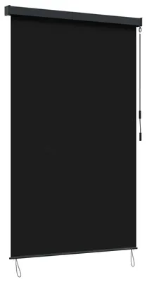 Obrázek produktu pro vidaXL Roletka černá 160 x 250 cm látka a hliník