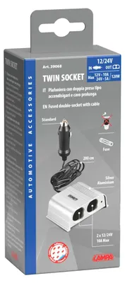 Produktbild von LAMPA Zigarettenanzünder-Verteiler zigaretenanzünder 39068