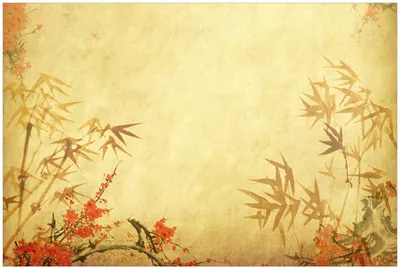 Produktbild von Wallario Premium Glasbild, freischwebende Optik, kräftige Farben, Größe 90 x 60 cm Motiv Herbststimmung  alter Papyrus mit Herbstmotiven