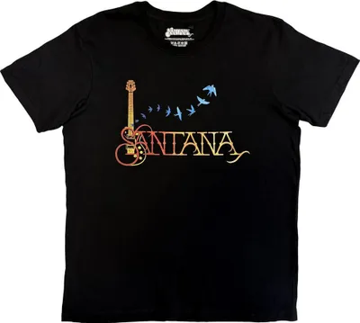 Image de Santana - T-shirt homme/femme unie RO15374 (XL) (Noir)