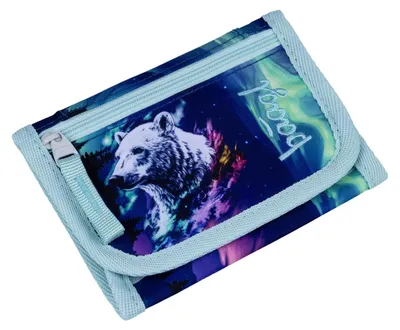 Obrázek produktu pro Dětská peněženka Baagl, taška přes rameno, dívčí, mini peněženka - Polarlicht